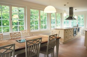 Windows in Kitchen