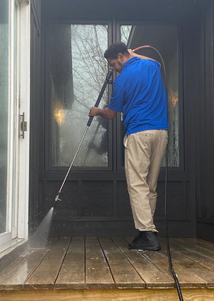 Deck Cleaning